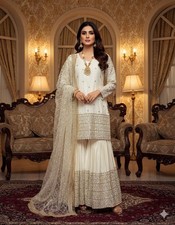 Pakistani Eid Dress Salwar Kameez Ready To Wear Suit Wedding Party Bollywood New