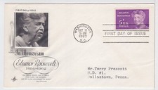 TurtlesTradingPost- Eleanor Roosevelt - 1963 - #1236 FDC Artcraft Cachet