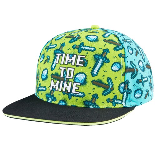Smiley USA Flag Snapback Trucker Cap Multicolor One Size 