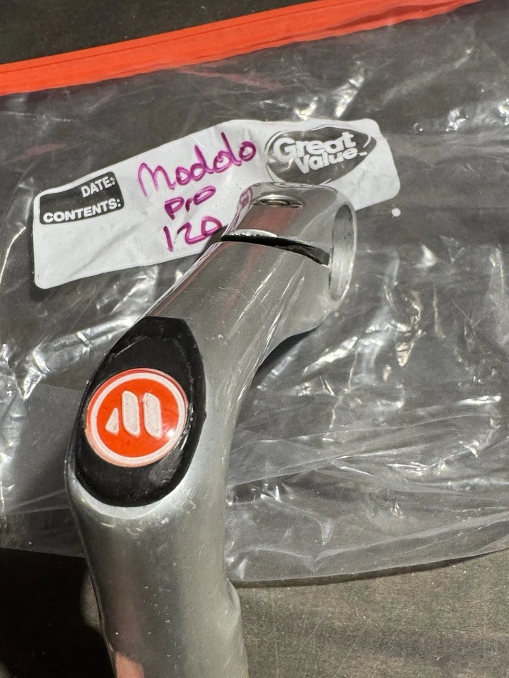 Vintage Modolo Professional Racing Quill Stem - 120mm x 22.2mm x 26mm - Used - Image 4 of 4