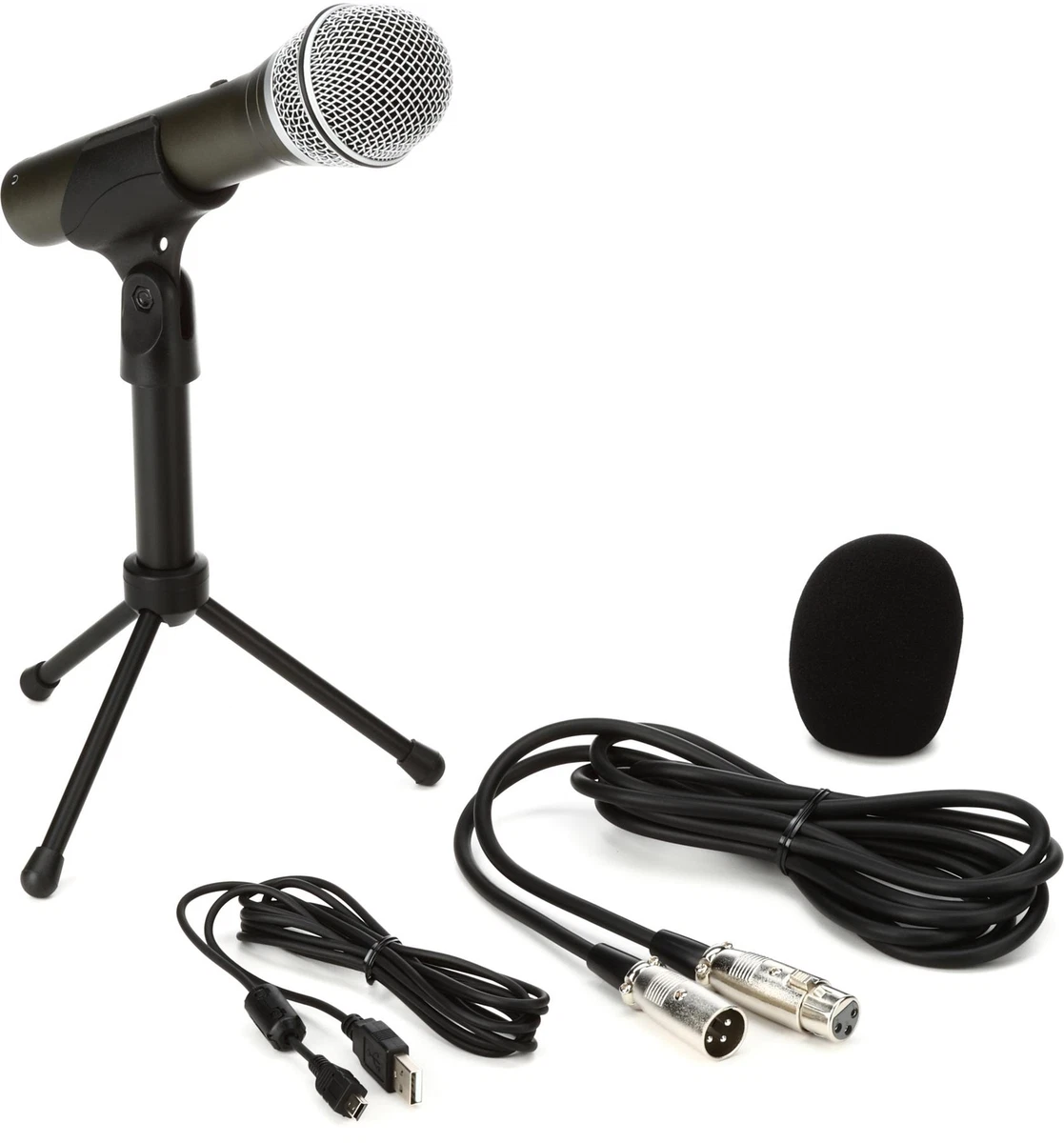 Samson Q2U Recording and Podcasting Pack USB/XLR Dynamic Microphone with