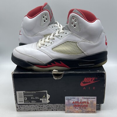 Size Jordan Retro Mid Fire Red Grey Suede White Black Leather  (DA1911-102) 194495553377|
