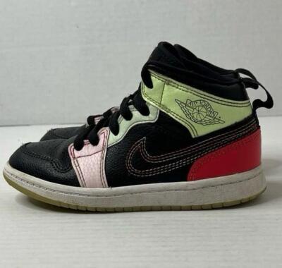Nike Air Jordan 1 Mid Glow In The Dark - Size 12C