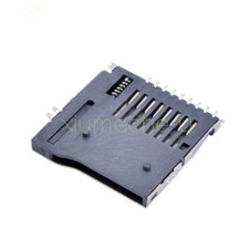 10Pcs TransFlash TF Micro Memory SD Card Self-eject Socket Plug Adapter M8