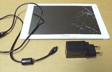 ARCHOS 101b Oxygen Ultra weiß 10.1" Tablet PC - Displaybruch DEFEKT für Bastler