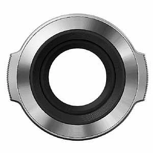 New OLYMPUS LC-37C Auto Open Lens Cap SILVER for M.Zuiko ED 14