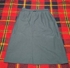 US Army Green Skirt Classic 8MR Misses Women's Dress Military Uniform Poly/Wool