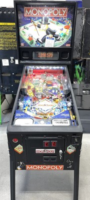 Monopoly Pinball Machine Stern Free Shipping LEDs