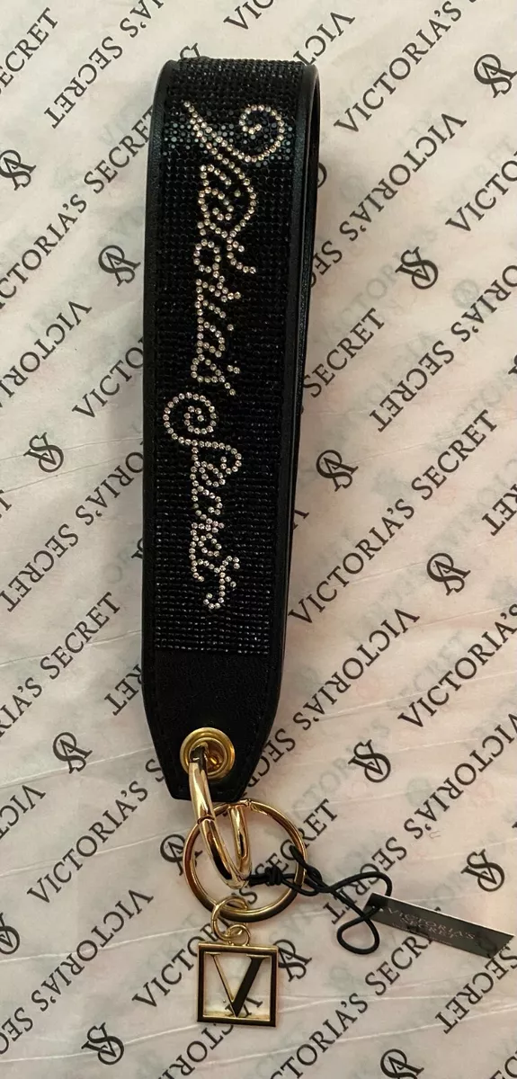 Victoria's Secret Rhinestone Wristlet Strap Keychain for Sale in