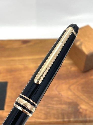 Montblanc Classique Meisterstuck Fountain Pen 144 14k Black Resin - 第 2/6 張圖片