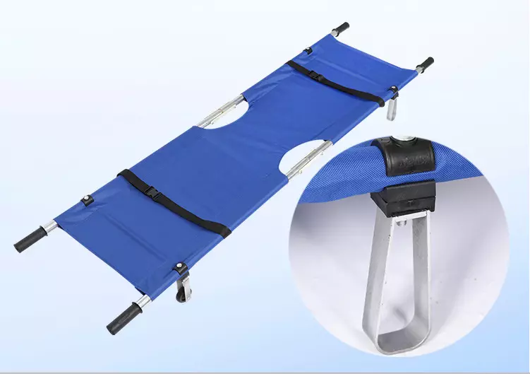 Thickening Aluminum Alloy Medical Emergency Folding Portable