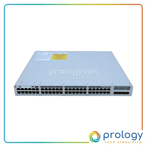 Cisco C9300L-48P-4X-A 48 Ports PoE Network Advantage 4x10GE Uplink Switch - Picture 1 of 6