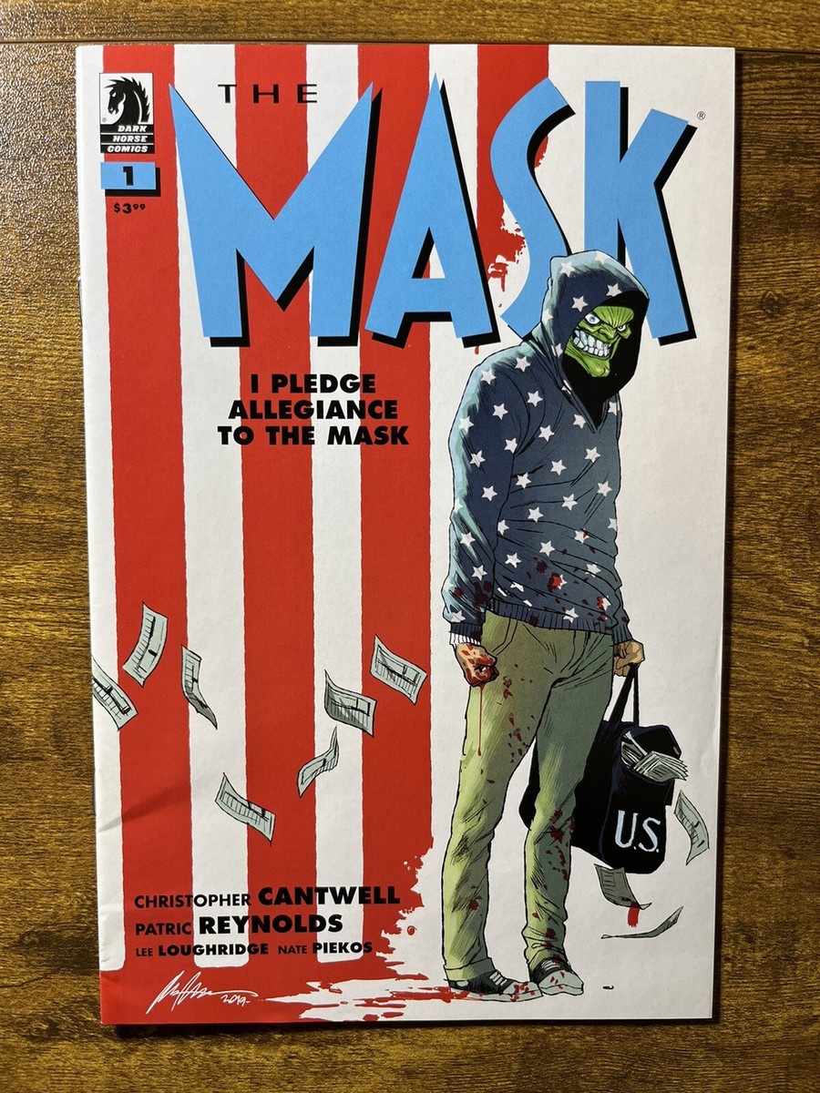 THE MASK I PLEDGE ALLEGIANCE TO THE MASK 1 VARIANT DARK HORSE