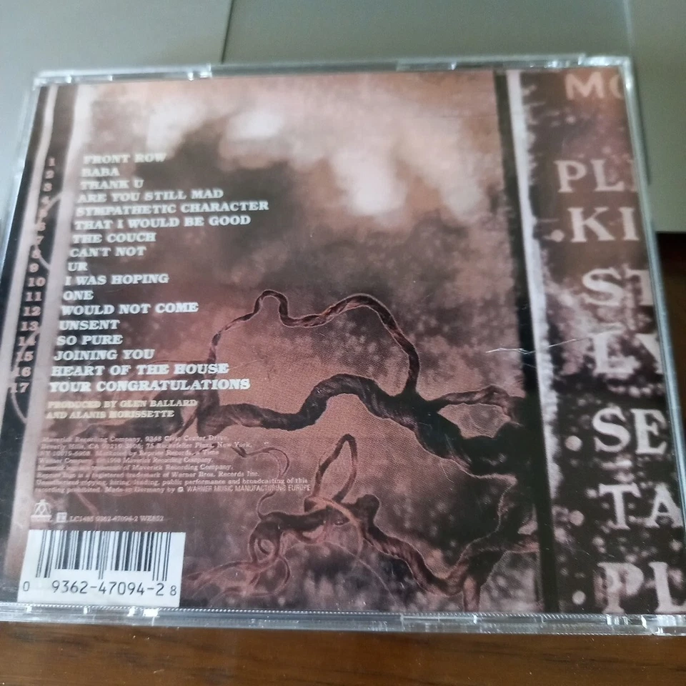 Alanis Morissette Cd Album Supposed Former Infatuation Junkie 2338  - Photo 2/4