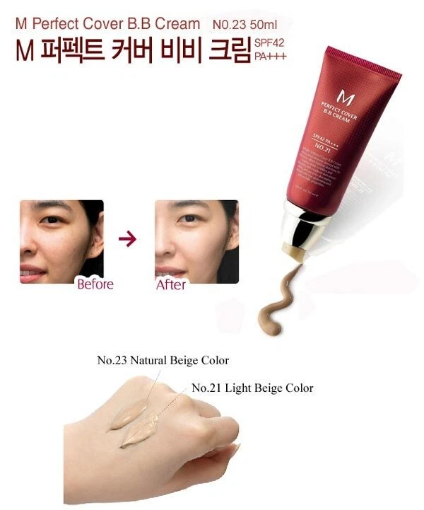 MISSHA M Perfect Cover BB Cream SPF42/PA+++ 50ml - Bild 3 von 4
