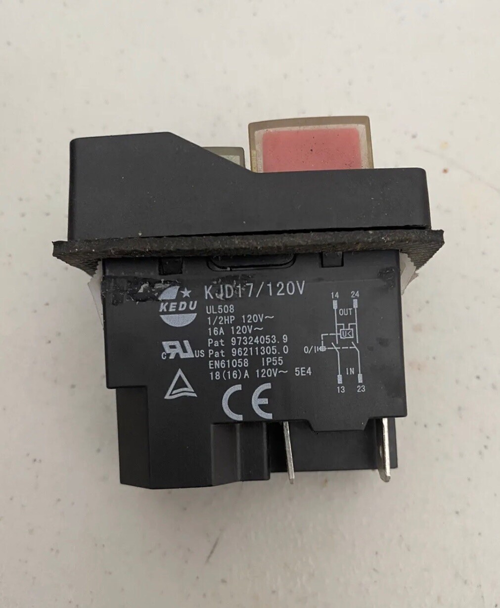 kedu switch KJD17/120v Stock#K6 | eBay