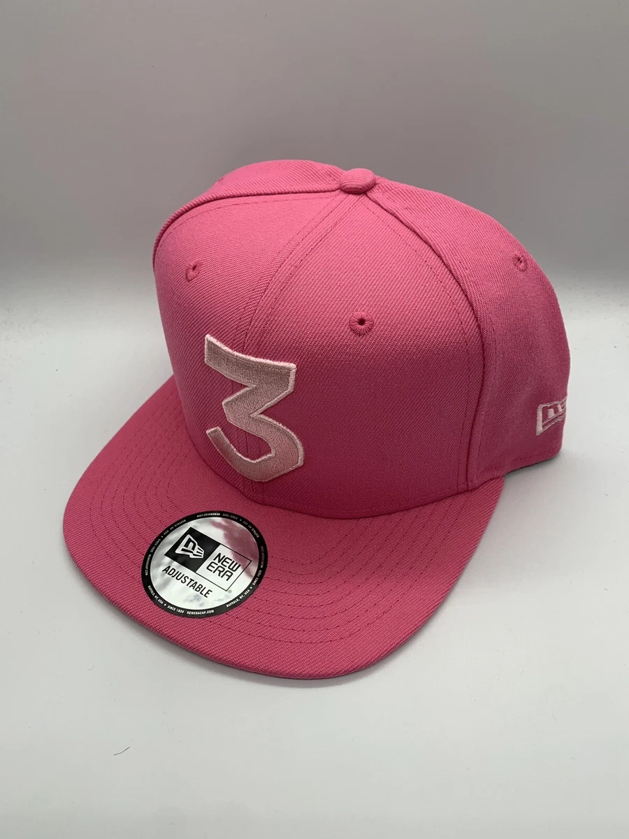 Chance The Rapper 3 New Era Cap Snapback Hat (PINK)100% Authentic