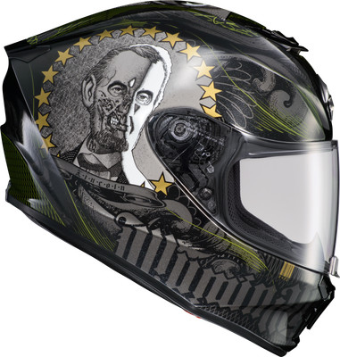 Scorpion EXO-R420 Full-Face Helmet Illuminati 2 Black 3XL