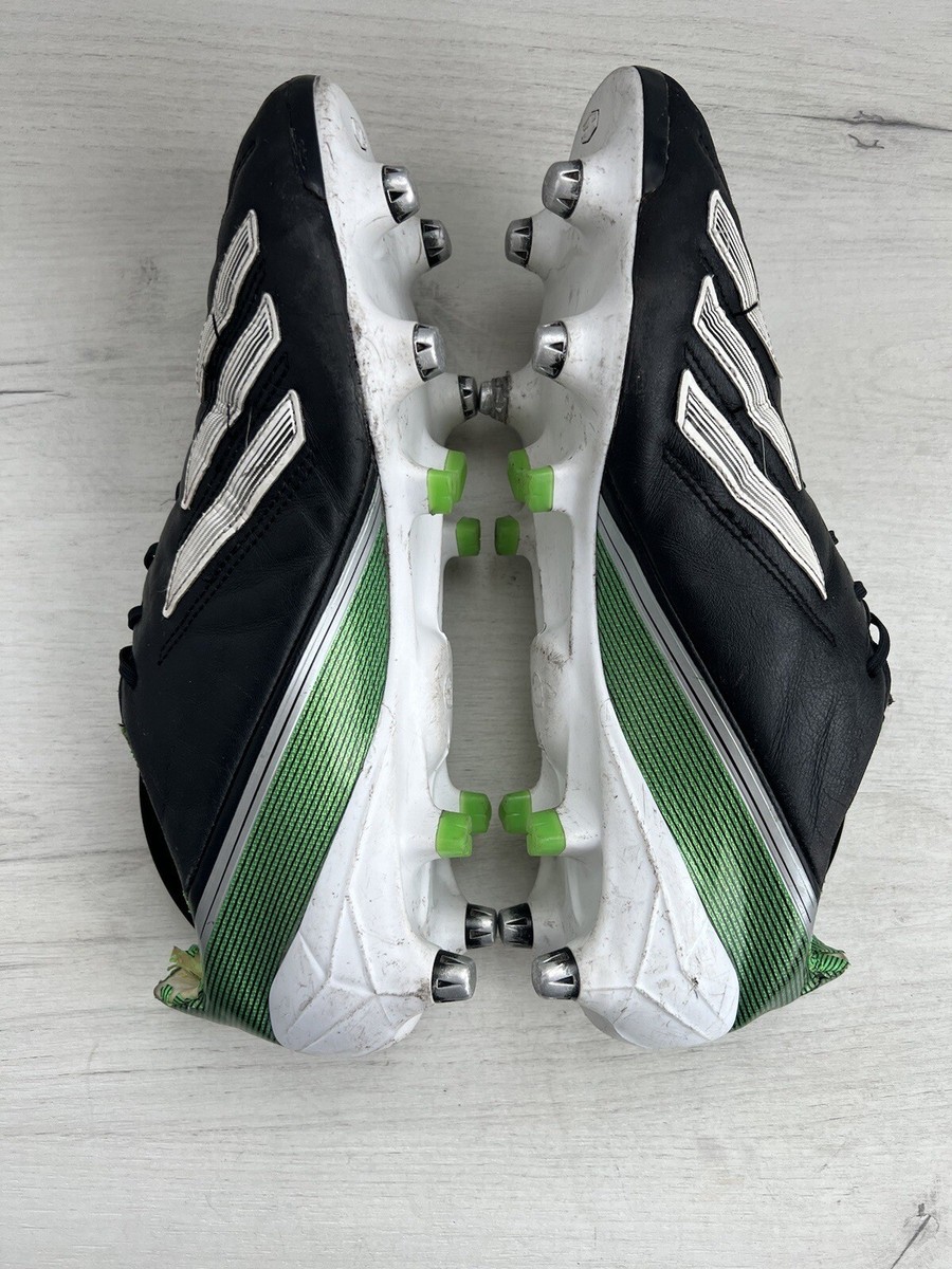 Adidas F50 Adizero Black Green Football Soccer Boots Cleats Adidas F50 Adizero Black Green Football Soccer Boots Cleats
