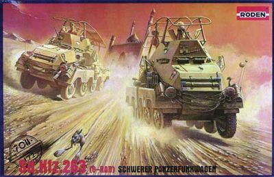 (X) Roden 708 - 1:72 Sd.Kfz. 263 (8-Rad) Schwerer Panzerfunkwagen - Neu