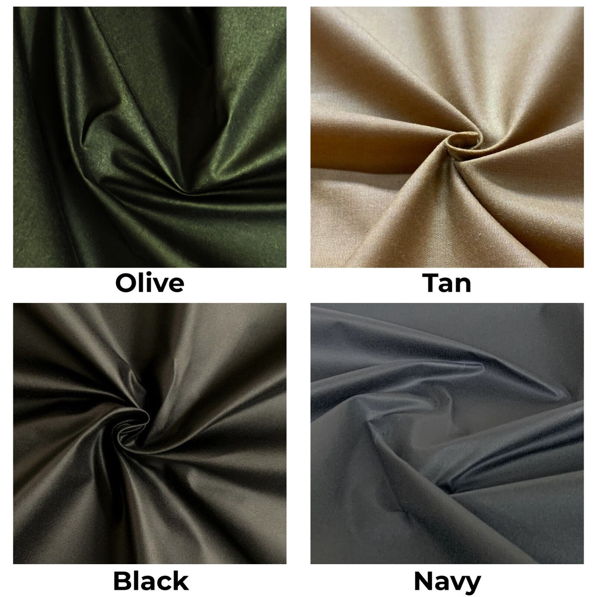 WAXED COTTON FABRIC 6oz SILKWAX Soft Clothing Jackets Breathable Waterproof  UK