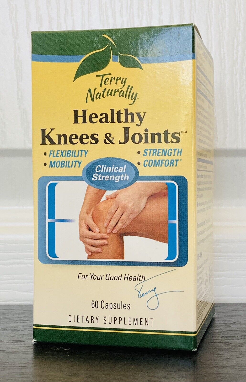 Terry Naturally Healthy Knees & Joints 60 Capsules Flexibility Mobility Exp 4/22