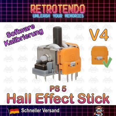 GINFULL PS5 Hall Effect V4 Magnet Analog Stick Controller Drift Fix V PlayStation 5