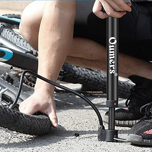 Bike Tire Pump with Gauge, Bicycle Floor Air Pump with High Pressure 120 Psi - Picture 4 of 8