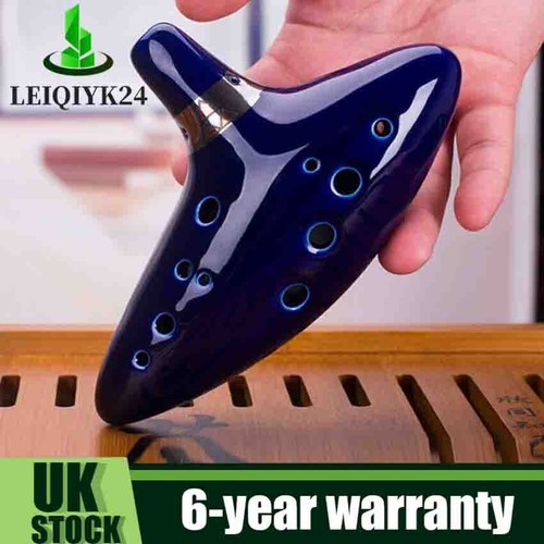 Ohuhu 12 Hole Ocarina Ceramic Alto C Legend of Zelda Ocarina Flute