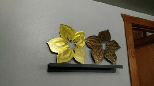 Estante de decoración de metal Handmade sitters