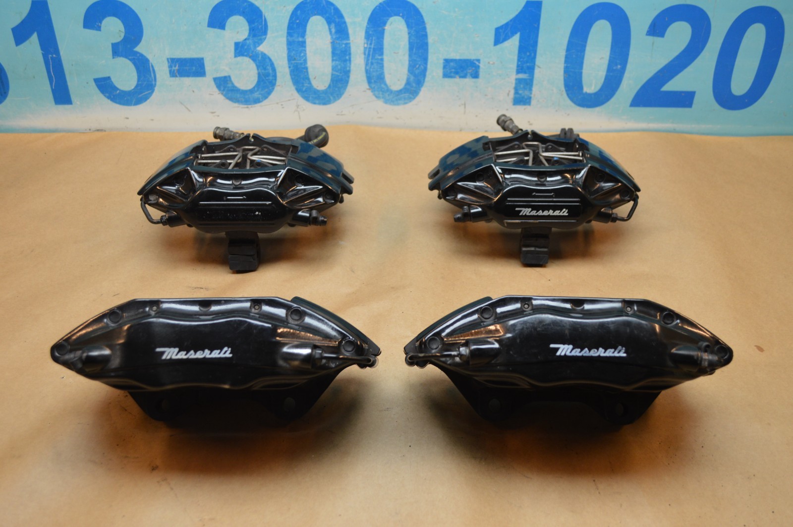 02-05 M138 MASERATI COUPE/ SPYDER BREMBO BRAKE CALIPER CALIPERS FRONT & REAR