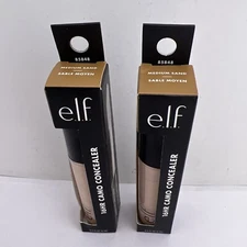 e.l.f. Camo Concealer, 16HR, Matte Finish, MEDIUM SAND #85848, 0.2oz - 2 PACK