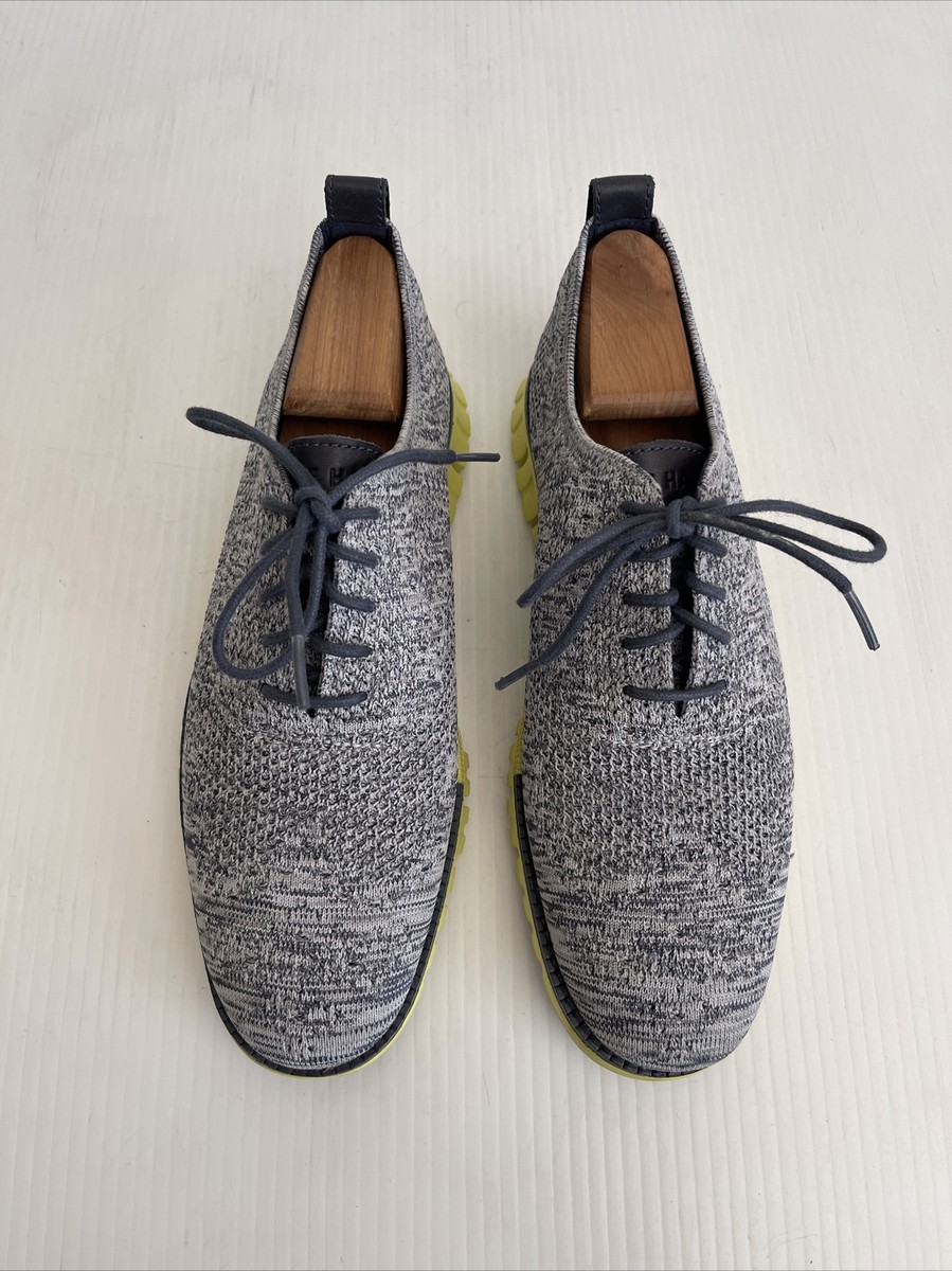 Cole Haan Zerogrand Stitchlite Wingtip Oxford C30411- Grey  display picture 1