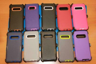 NEW Defender Case Series Cover For Samsung Galaxy (Clip Fits Otterbox Holster)