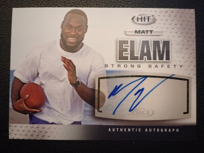 2013 Hit Matt Elam AUTOGRAPH Florida