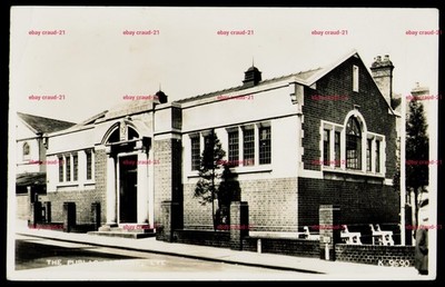 LYE Öffentliche Bibliothek Gebäude Stourbridge altes Foto Staffordshire Postkarte