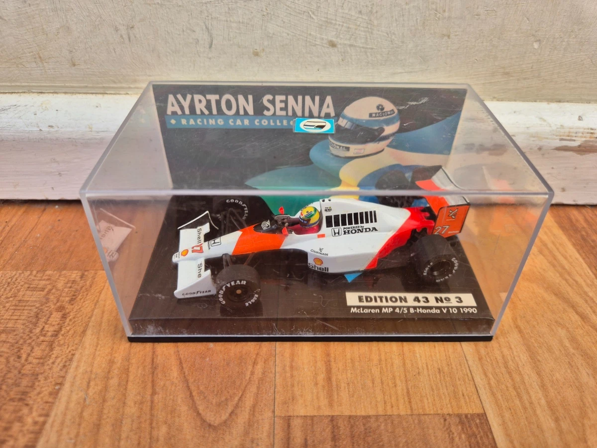 Ayrton Senna McLaren Diecast Formula 1 Cars 1990 Vehicle Year Just