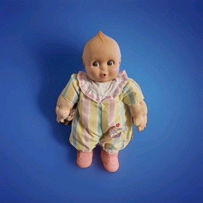 ROSE ART Giggling Doll   KEWPIE BABIES 16'' Cupie ORIGINAL OUTFIT Baby 1993
