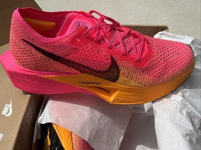 Nike ZoomX VaporFly Next% 3 'Hyper Pink' New Running Shoes Mens Sz