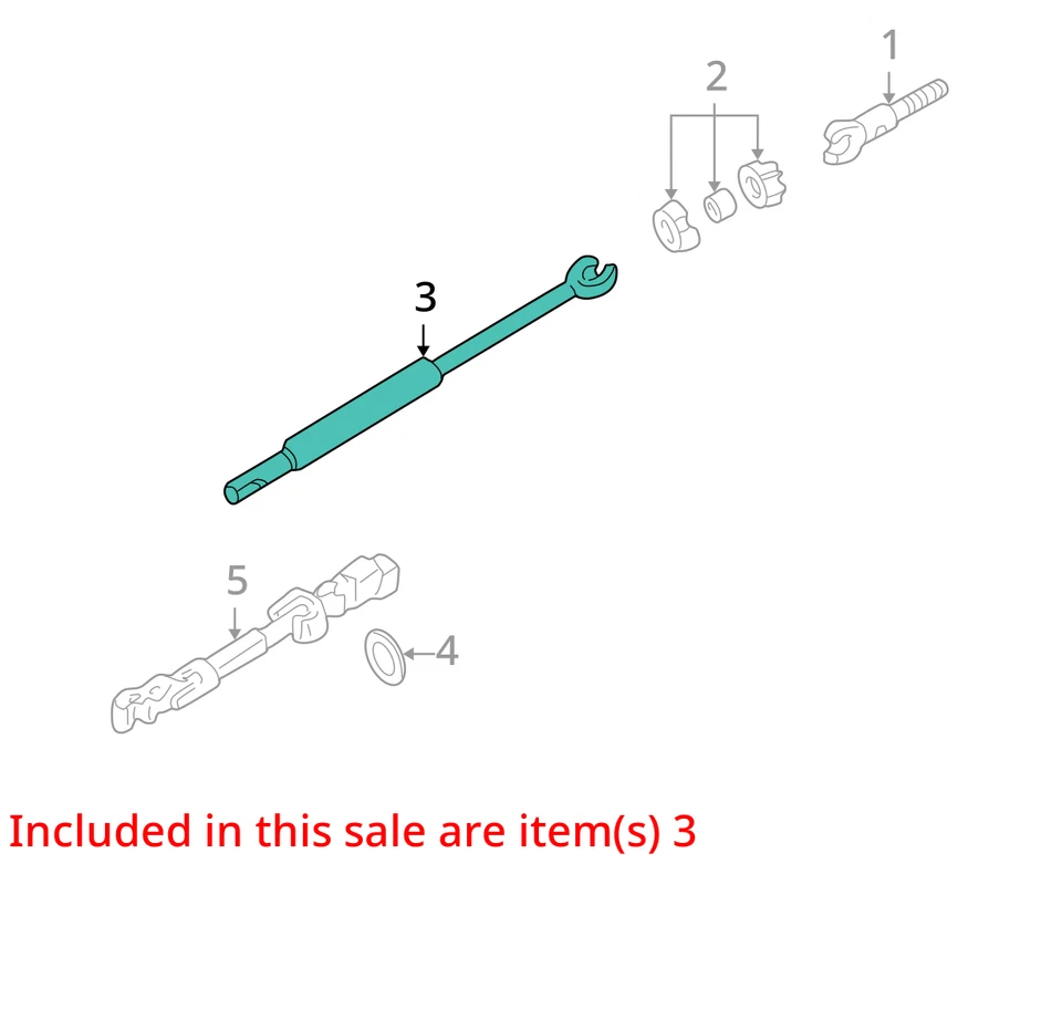 Se adapta a Cadillac Sevilla 1998-2004 eje ASM STRG 26052081 - NUEVO FABRICANTE DE EQUIPOS ORIGINALES 26052081 Foto 2 de 3