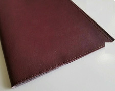 Faux Leather Cover Includes 1 Composition Notebook 