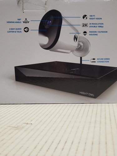 Night Owl 2K HD Wired Security System, 8 Cameras with 2 Way Audio, 2TB Harddrive - Picture 6 of 6