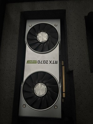 NVIDIA GeForce RTX 2070 Super Founders Edition 8GB GDDR6 VRAM Graphics Card