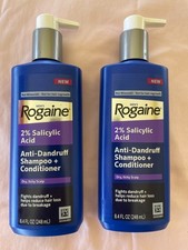 Rogaine Men's Anti-Dandruff Shampoo  Conditioner 2 Salicylic Acid , Free Ship