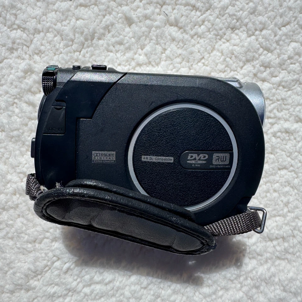 Sony HandyCam DCR-DVD108 Mini DVD Hybrid Camcorder 40x For Parts Or Repair Only - Image 3 of 4