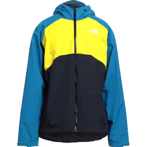 The North Face M Stratos Blue Colourblock Thin Jacket - Picture 1 of 1