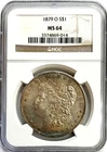 1879 O USA MORGAN SILVER $1 DOLLAR COIN NGC MINT STATE 64