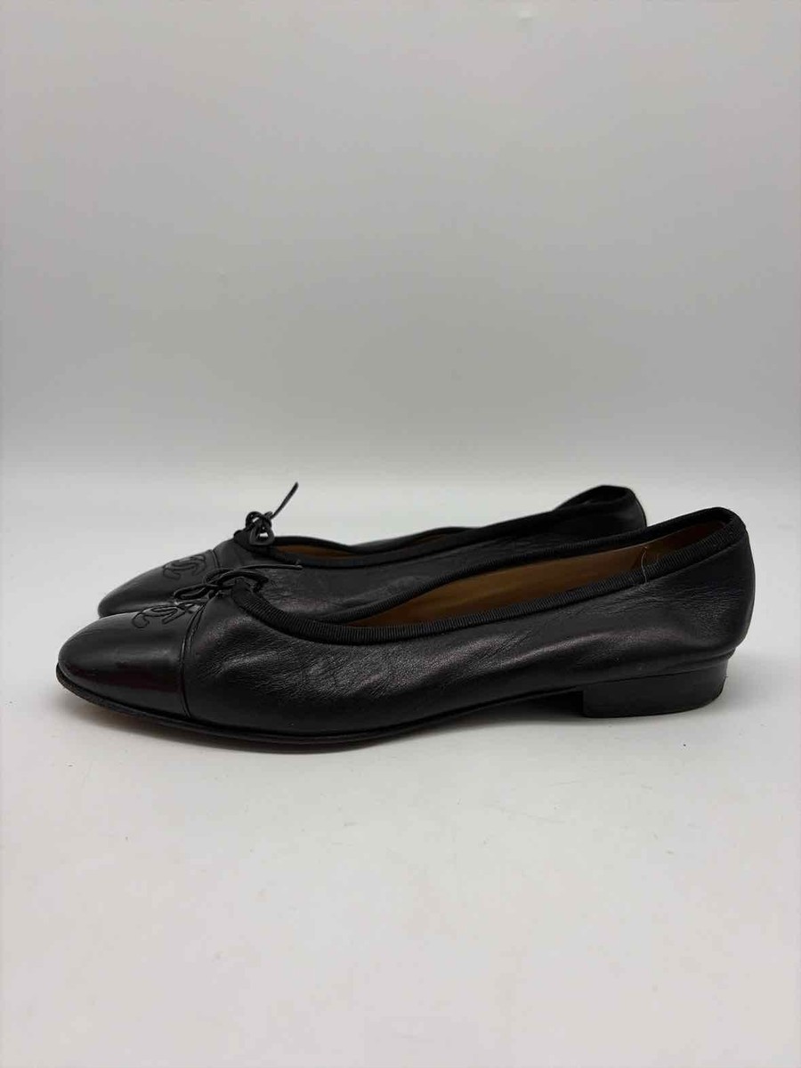 Chanel Black Size 39 Ballet Flats | eBay