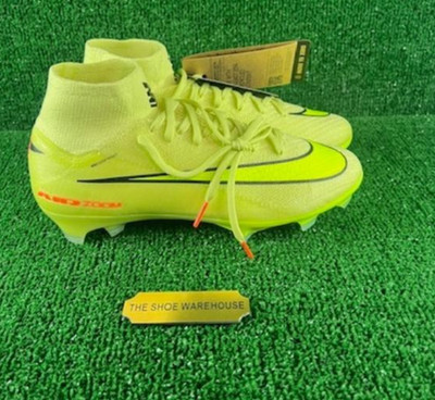 Men s Nike Zoom Superfly 10 Elite FG Volt Soccer Cleats FQ1454-302 Size 6