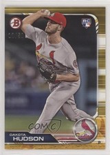 2019 Bowman Gold 12/50 Dakota Hudson #73 0t2